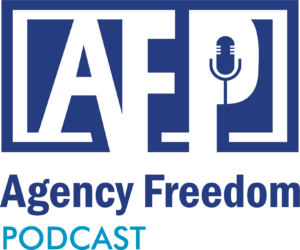 Agency Freedom Podcast Stacked